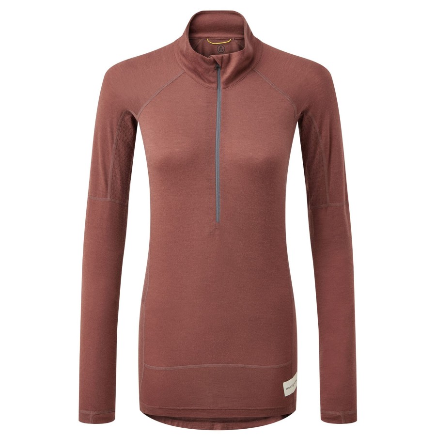 Dame Artilect | Artilect Womens Boulder 125 1/4 Zip Lilla (Andorra)