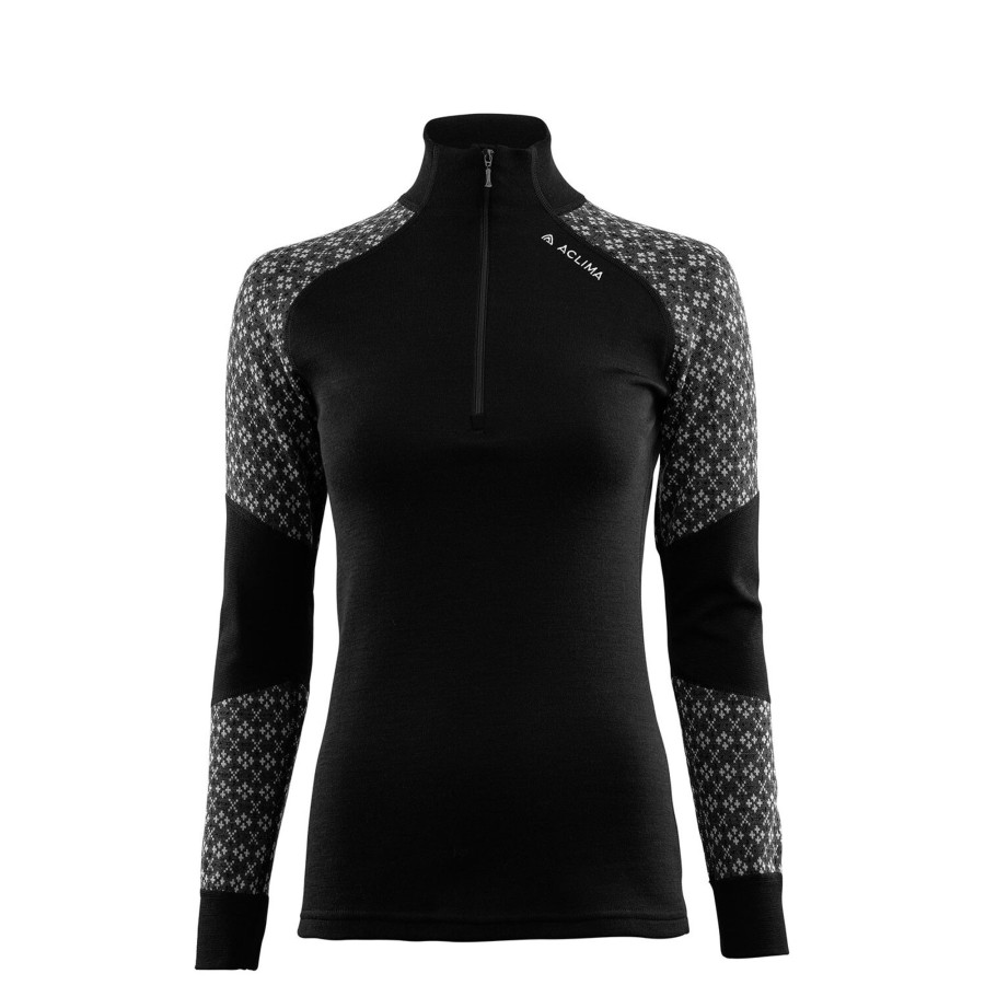 Dame Aclima | Aclima Womens Designwool Glitre Mock Neck