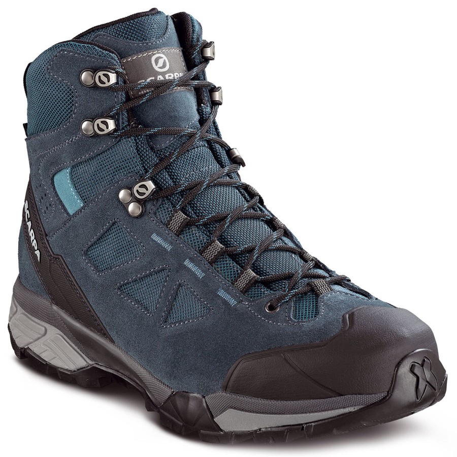 Herre Scarpa | Scarpa Mens Zg Lite Gtx Bla (Octane/Lake Blue)