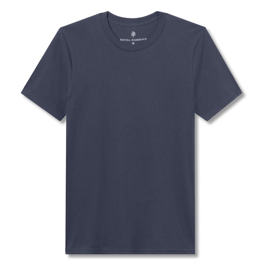 Herre Royal Robbins | Royal Robbins Mens Sunset Tee S/S Bla (Navy)