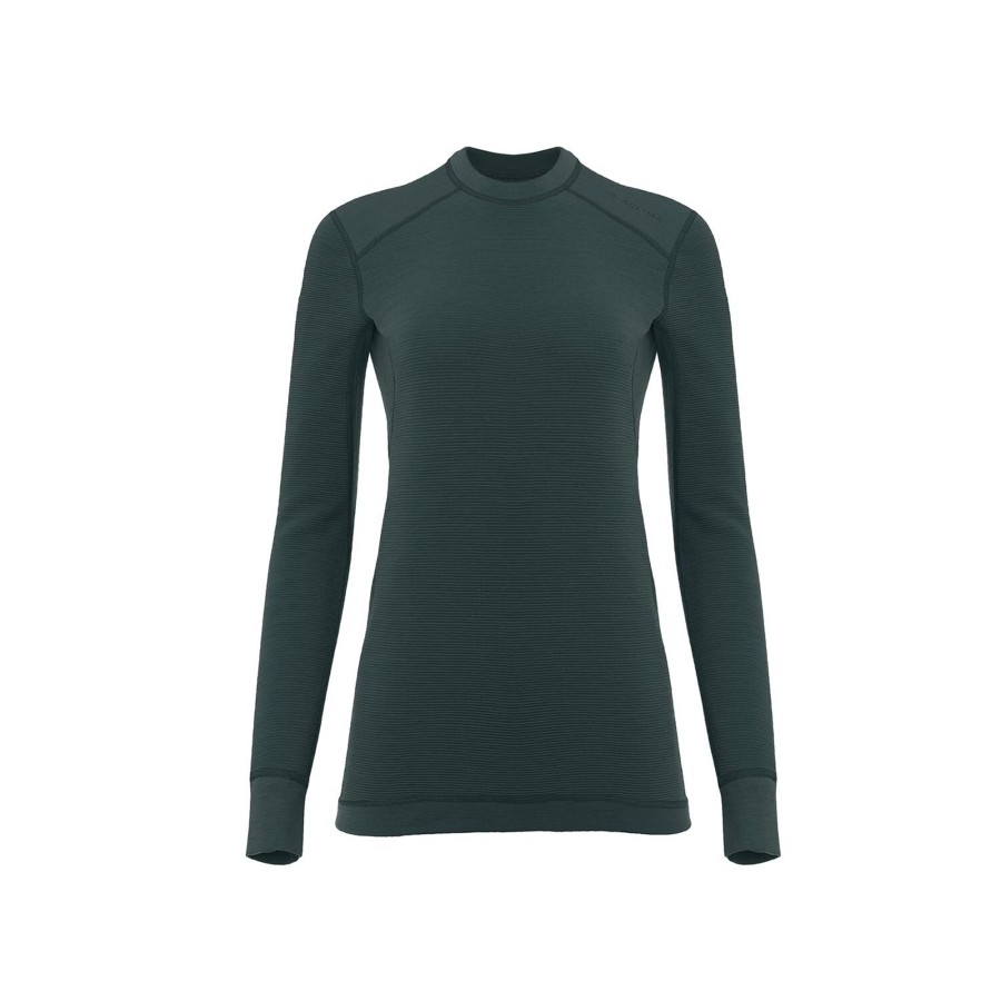 Dame Aclima | Aclima Womens Streamwool Crew Neck Gron (Green Gables)