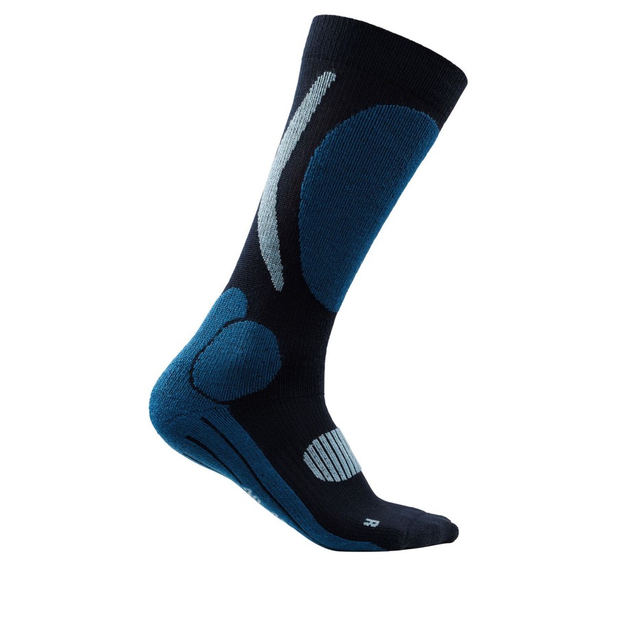 Fodtoj Aclima | Aclima Cross-Country Socks 1 Pair Bla (Navy Blazer/Sapphire/Azure)