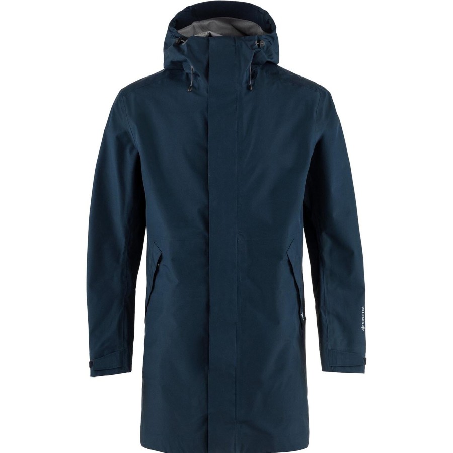 Herre Tierra | Tierra Mens Svolvaer Coat Bla (Navy Blue)