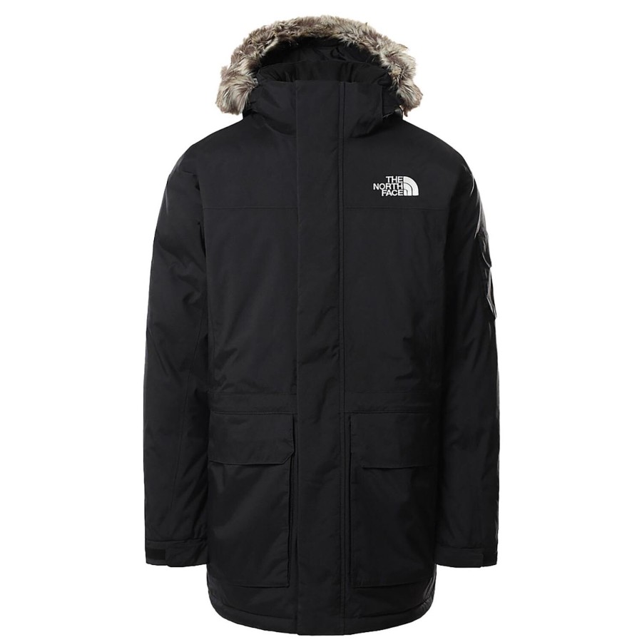 Herre The North Face | The North Face Mens Recycled Mcmurdo Sort (Tnf Black)