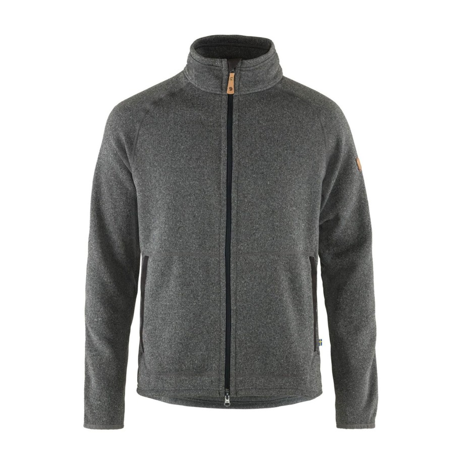 Herre Fjällräven | Fjallraven Mens Ovik Fleece Zip Sweater