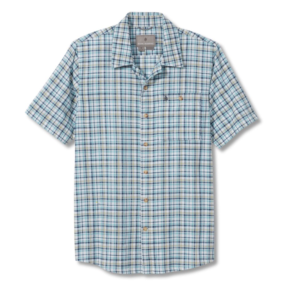 Herre Royal Robbins | Royal Robbins Mens Redwood Plaid S/S