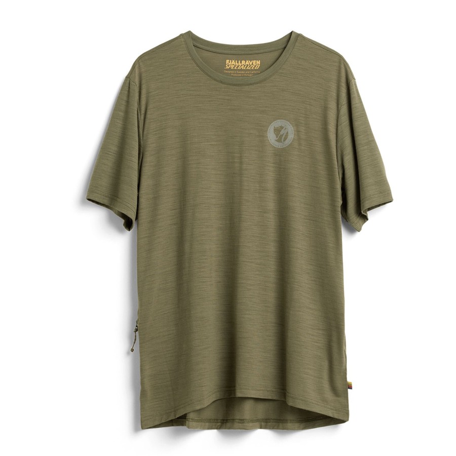 Herre Fjällräven | Fjallraven Mens S/F Wool T-Shirt