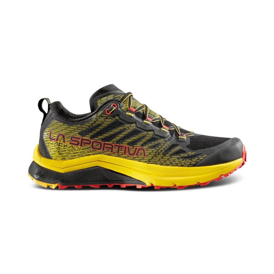 Fodtoj La Sportiva | La Sportiva Mens Jackal Ii Sort (Black/Yellow)