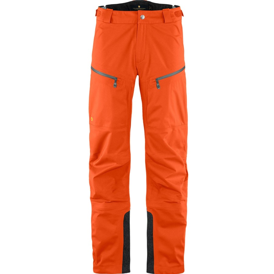 Herre Fjällräven | Fjallraven Mens Bergtagen Eco-Shell Trousers