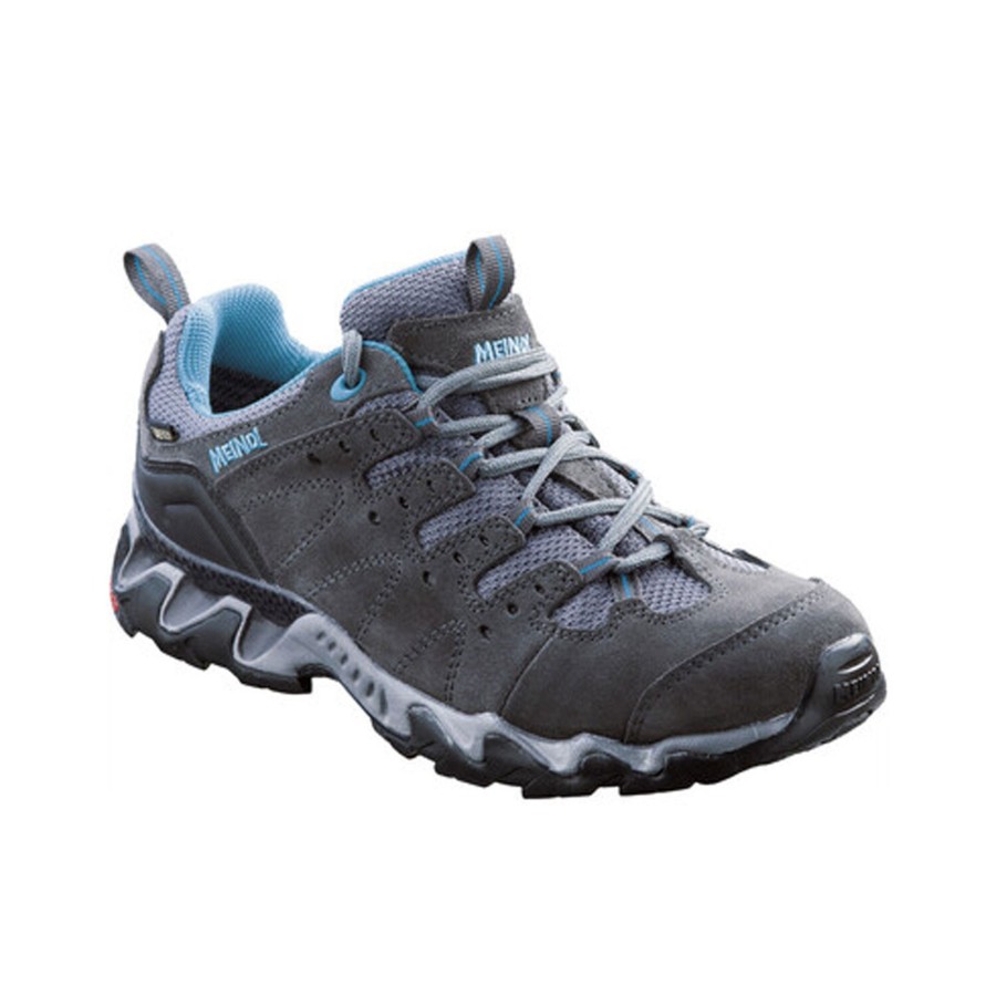 Fodtoj Meindl | Meindl Womens Portland Lady Gtx Gra (Grey/Petrol)