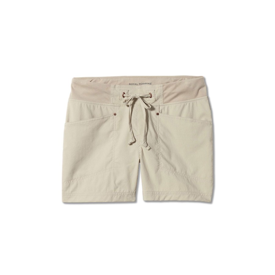 Dame Royal Robbins | Royal Robbins Womens Jammer Short Beige (Lt Khaki)