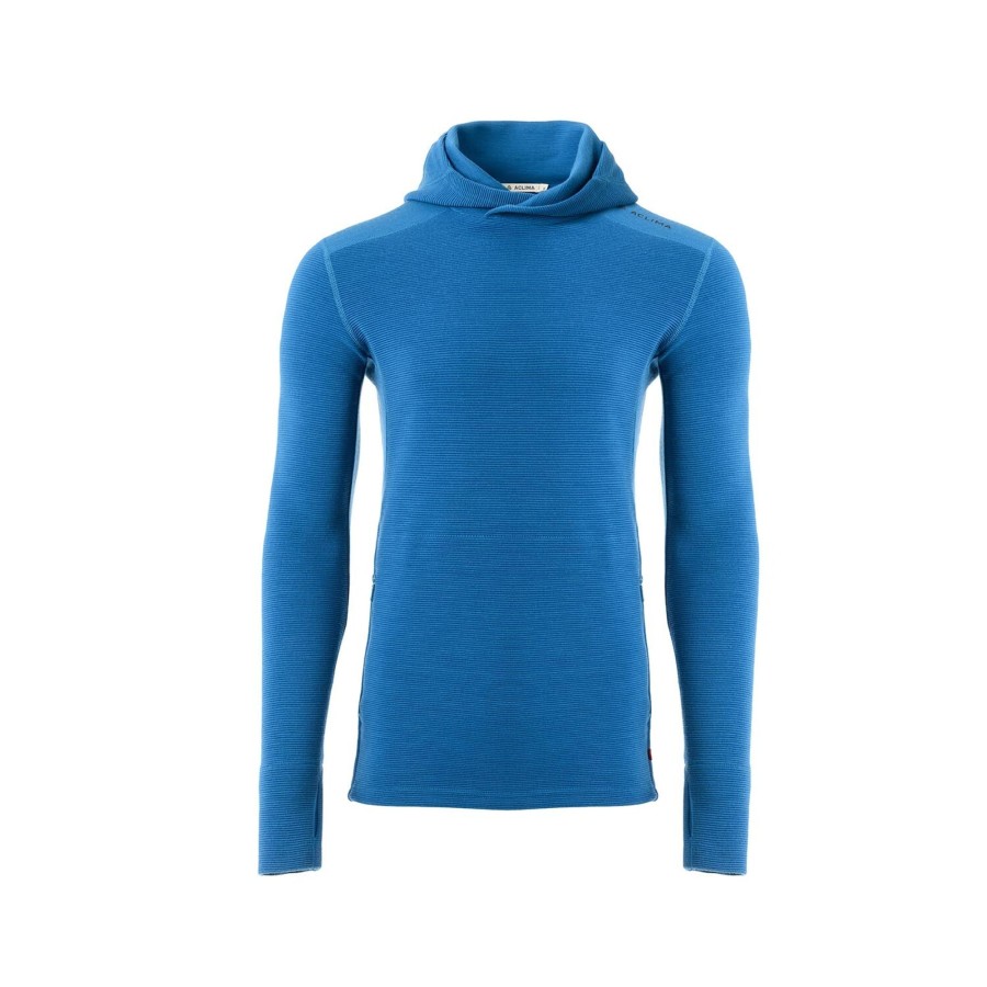 Herre Aclima | Aclima Mens Streamwool Hoodie Bla (Corsair)