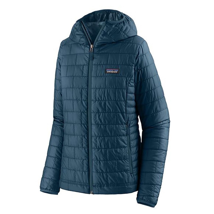 Herre Patagonia | Patagonia Mens Nano Puff Hoody Bla (Lagom Blue)