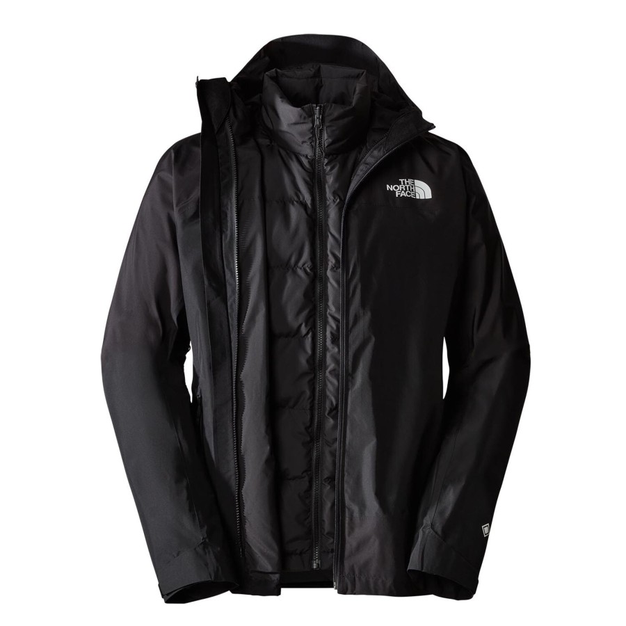 Herre The North Face | The North Face Mens Mountain Light Triclimate Gtx Jacket Sort (Tnf Black)