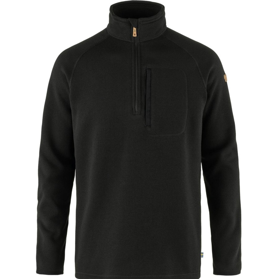 Herre Fjällräven | Fjallraven Mens Ovik Fleece Half Zip