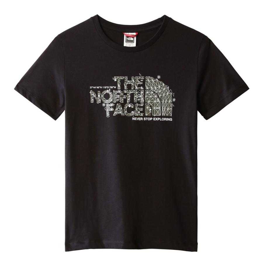 Born The North Face | The North Face Boys S/S Graphic Tee Sort (Tnf Black)