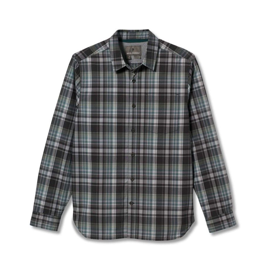 Herre Royal Robbins | Royal Robbins Mens Trouvaille Organic Cotton Plaid L/S