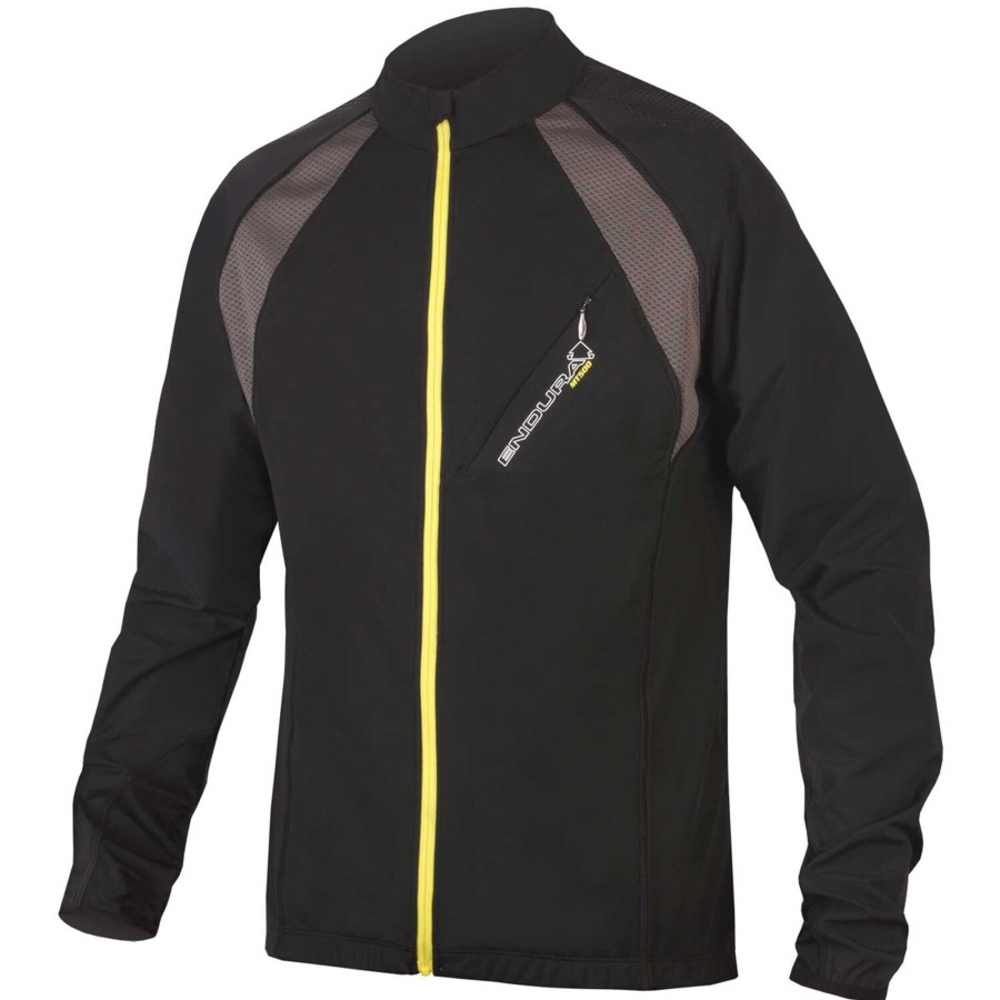 Herre Endura | Endura Mens Mt500 Full Zip Ii Jersey L/S Sort (Black)