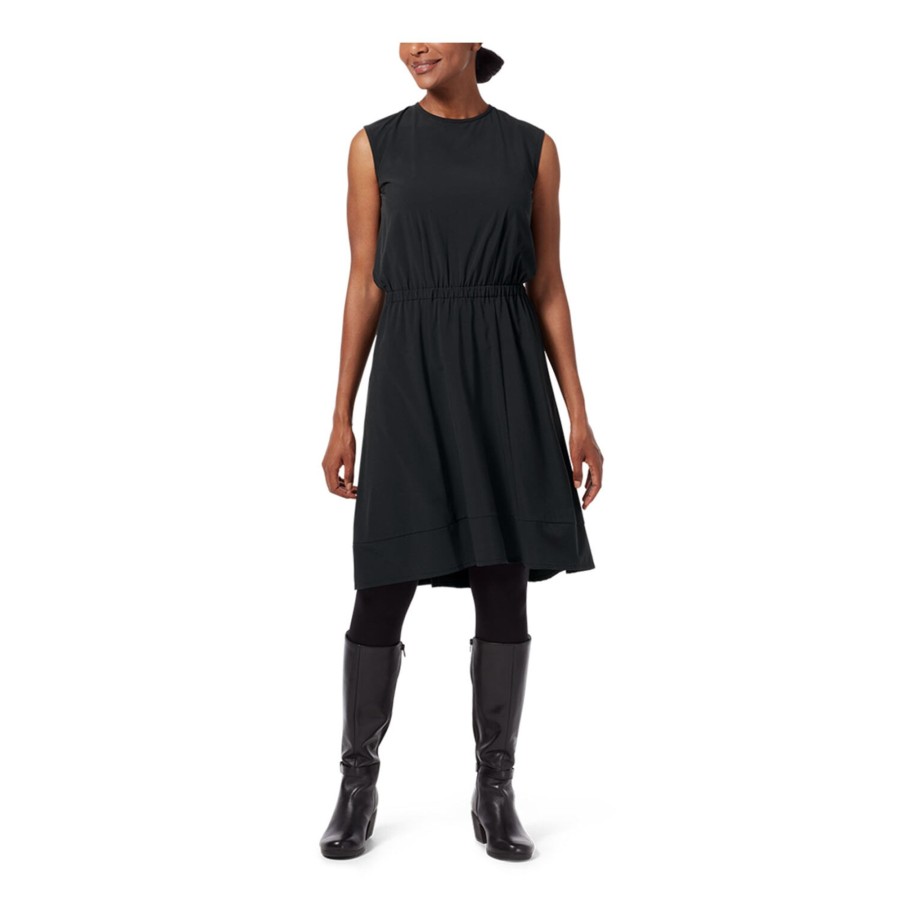 Dame Royal Robbins | Royal Robbins Womens Spotless Traveler Dress Sort (Jet Black)