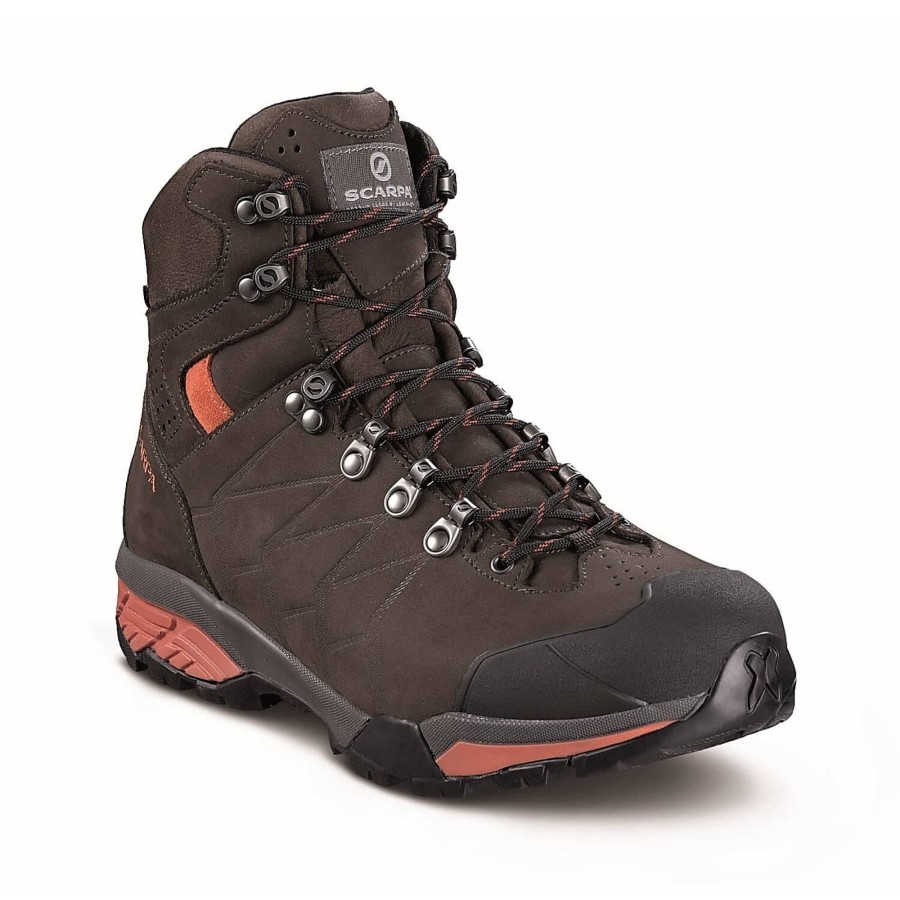 Fodtoj Scarpa | Scarpa Mens Zg Pro Gtx Brun (Dark Coffee/Rust)