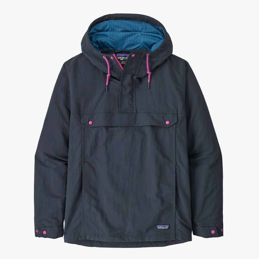 Herre Patagonia | Patagonia Mens Isthmus Anorak Bla (Pitch Blue)