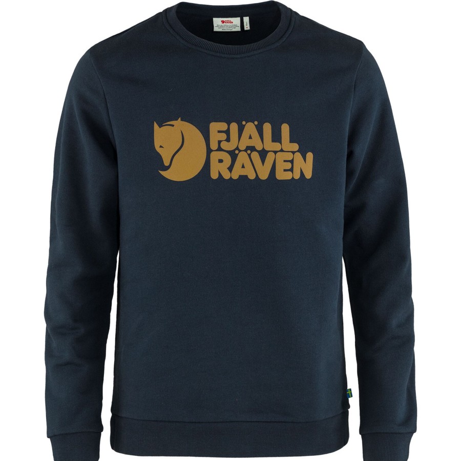 Herre Fjällräven | Fjallraven Mens Fjallraven Logo Sweater