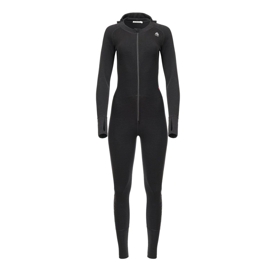 Dame Aclima | Aclima Womens Warmwool Overall Sort (Jet Black)