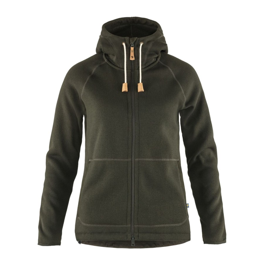 Dame Fjällräven | Fjallraven Womens Ovik Fleece Hoodie