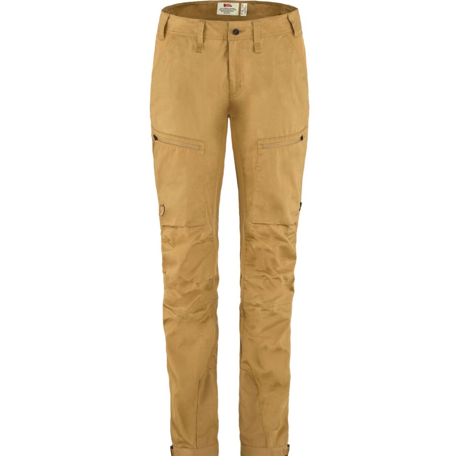 Dame Fjällräven | Fjallraven Womens Abisko Lite Trekking Trousers Short