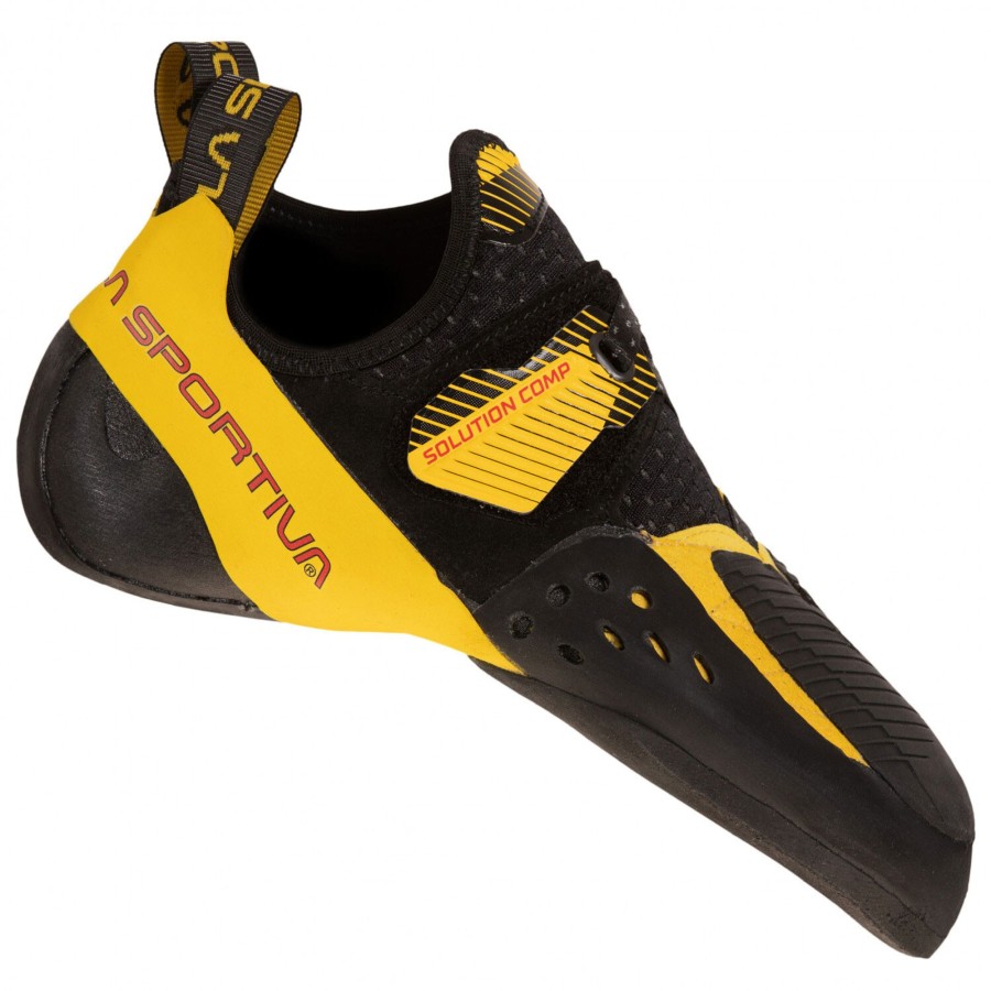 Fodtoj La Sportiva | La Sportiva Mens Solution Comp Sort (Black/Yellow)