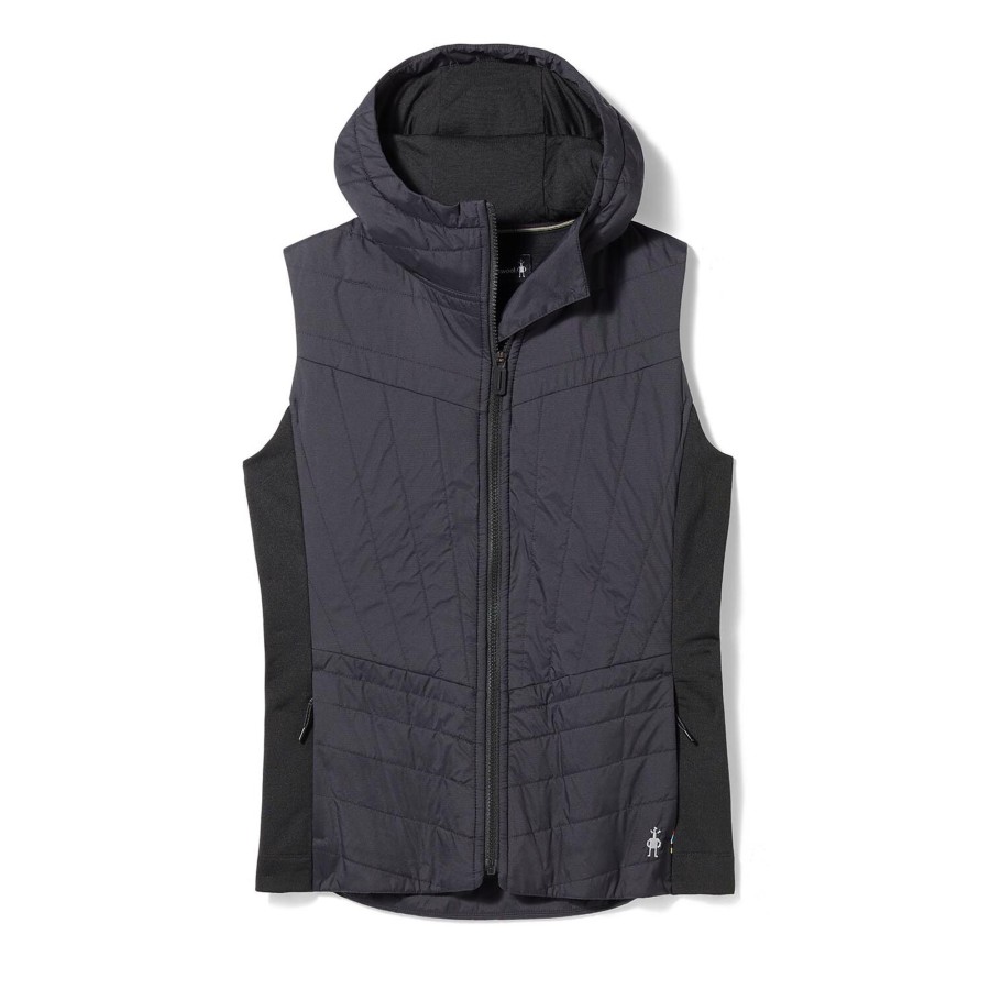 Dame Smartwool | Smartwool Womens Smartloft Vest Sort (Black)