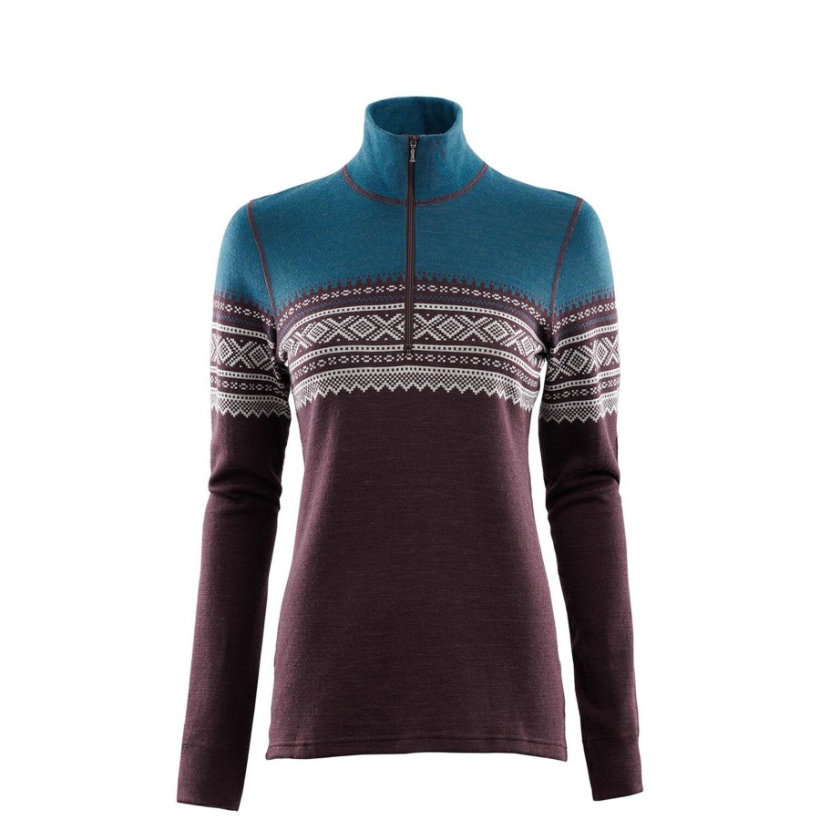 Dame Aclima | Aclima Womens Designwool Marius Mockneck