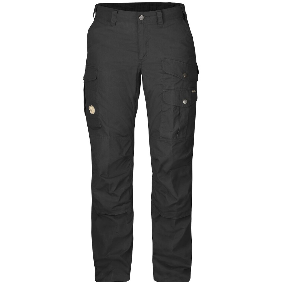 Dame Fjällräven | Fjallraven Womens Barents Pro Trousers Sort (Black-Black/550-550)