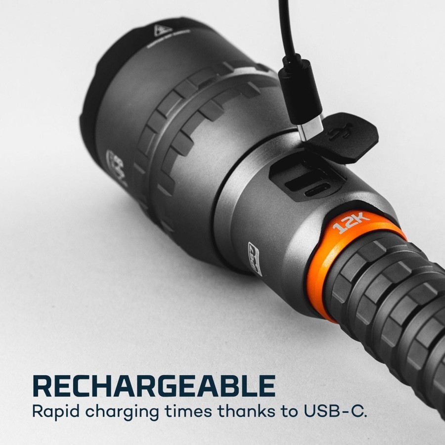 Udstyr Nebo | Nebo 12K Rechargeable Flashlight