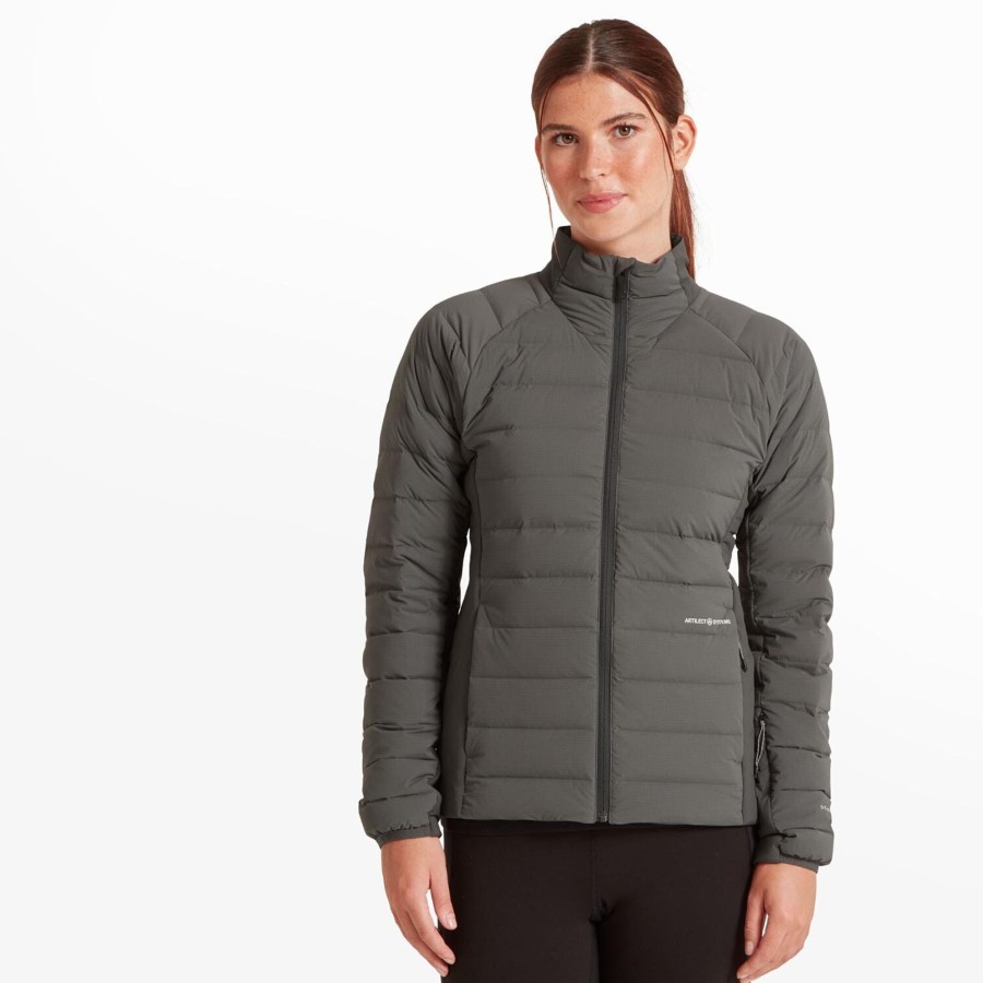 Dame Artilect | Artilect Womens Divide Fusion Stretch Jacket Gra (Ash)