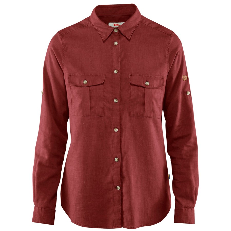 Dame Fjällräven | Fjallraven Womens Ovik Travel Shirt L/S