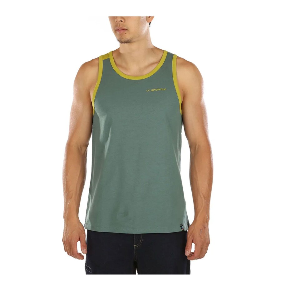 Klatregrej La Sportiva | La Sportiva Mens Shimmy Tank Gron (Pine/Kiwi)