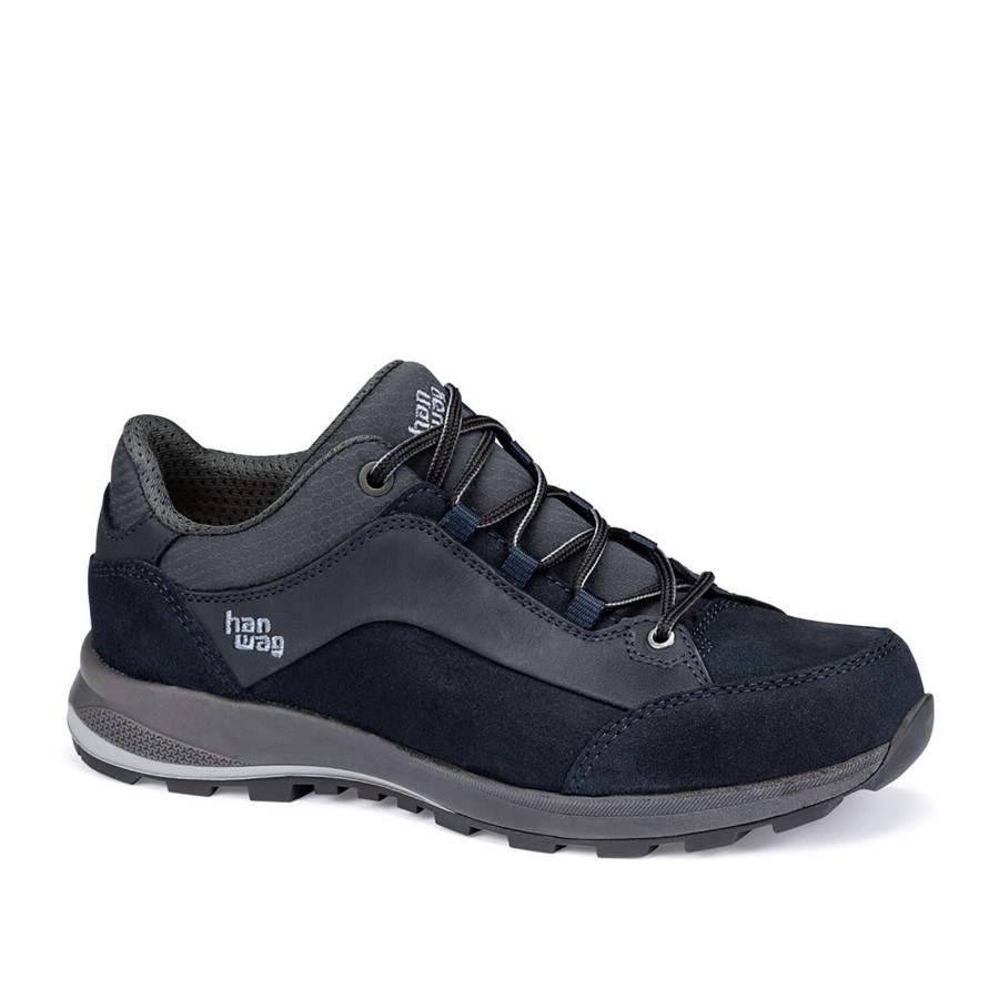 Fodtoj Hanwag | Hanwag Womens Banks Low Bunion Lady Ll Bla (Navy/Asphalt)