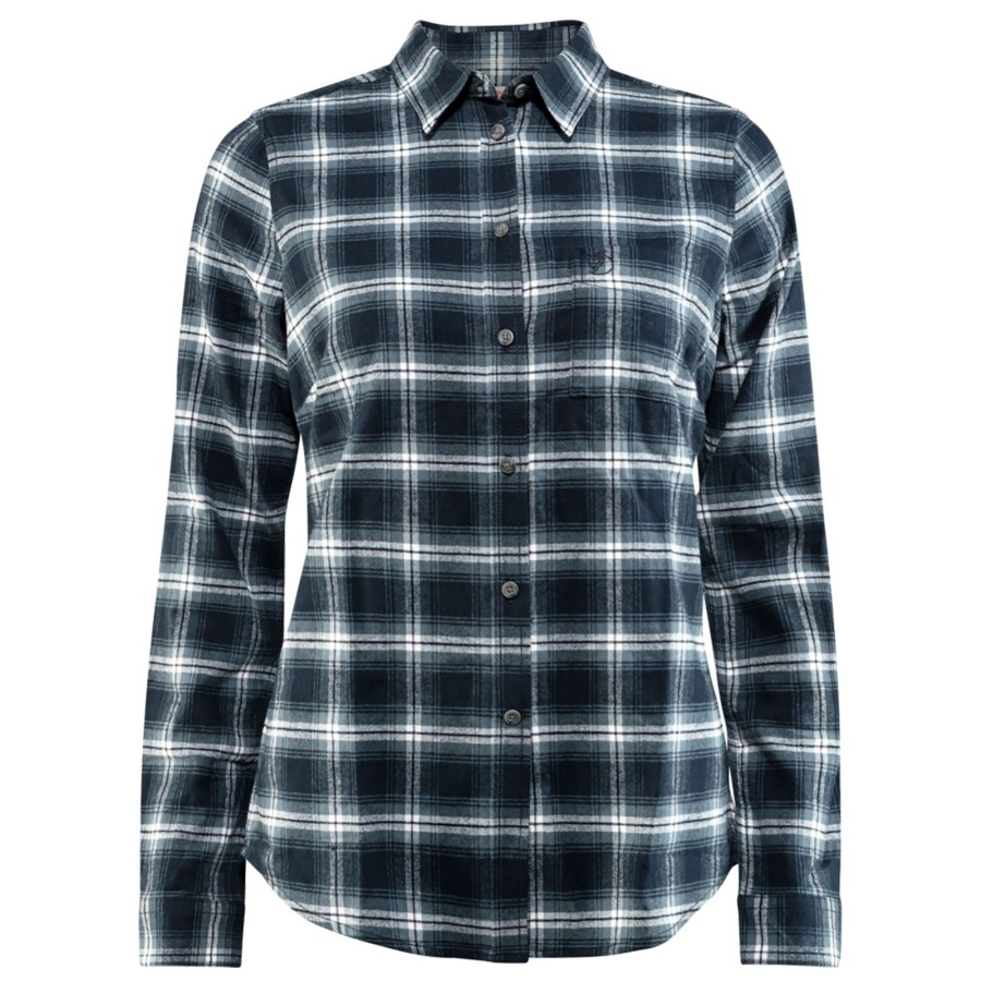 Dame Fjällräven | Fjallraven Womens Ovik L/S Flannel Shirt