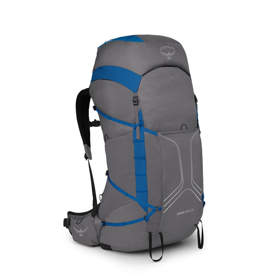 Rygsaekke Osprey | Osprey Mens Exos Pro 55 Gra (Dale Grey/Agam Blue)