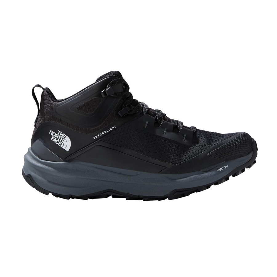 Fodtoj The North Face | The North Face Womens Vectiv Exploris 2 Mid Futurelight Sort (Tnf Black/Vanadis Grey)