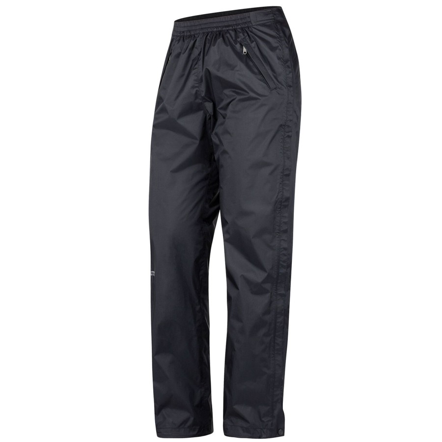 Dame Marmot | Marmot Womens Precip Eco Full Zip Pant Sort (Black)