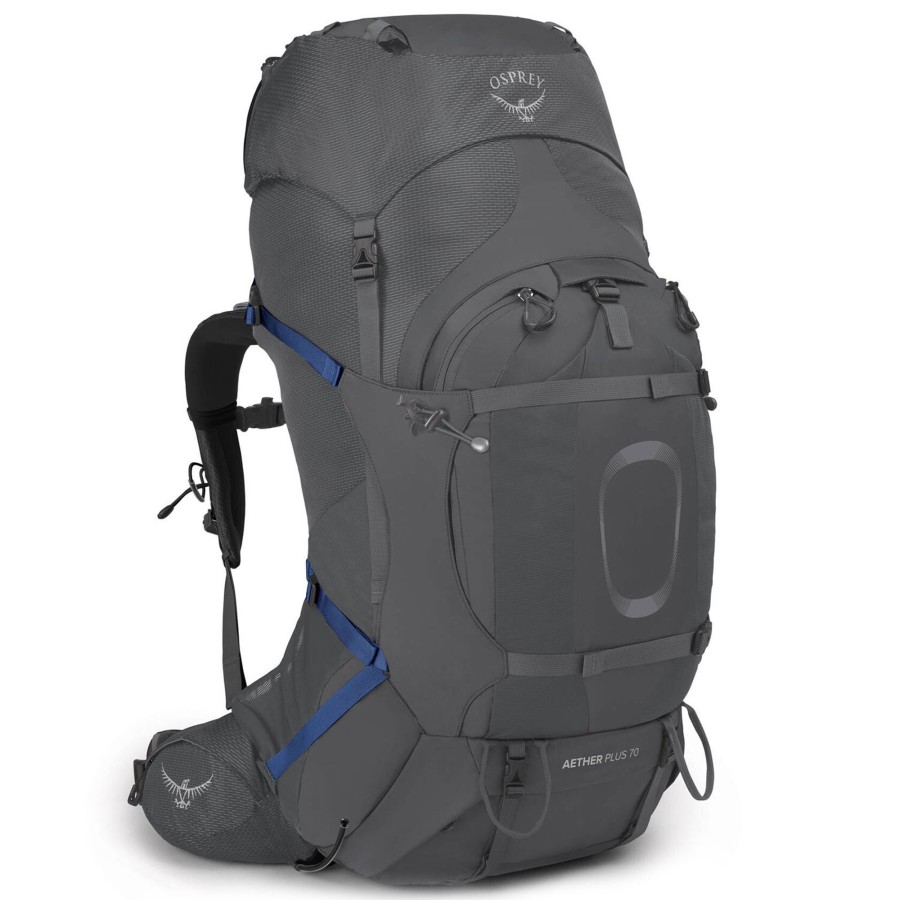 Rygsaekke Osprey | Osprey Aether Plus 70 Gra (Eclipse Grey)