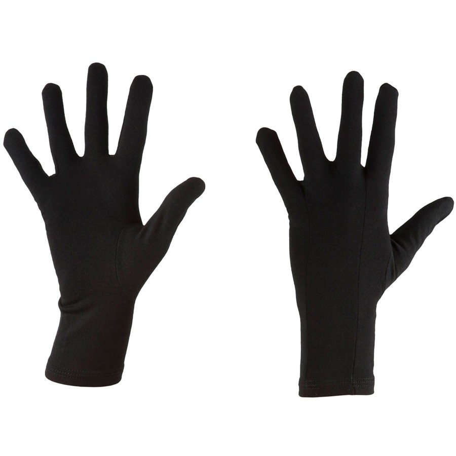 Herre Icebreaker | Icebreaker Oasis Glove Liner Sort (Black)