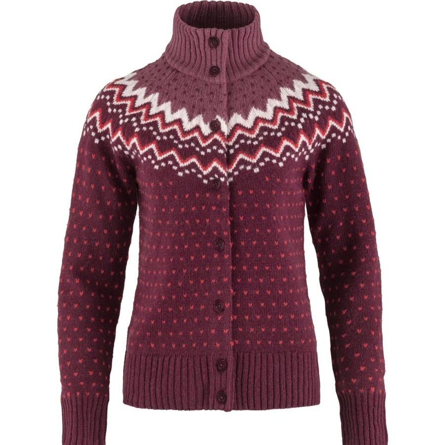 Dame Fjällräven | Fjallraven Womens Ovik Knit Cardigan