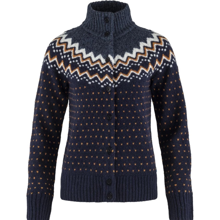 Dame Fjällräven | Fjallraven Womens Ovik Knit Cardigan