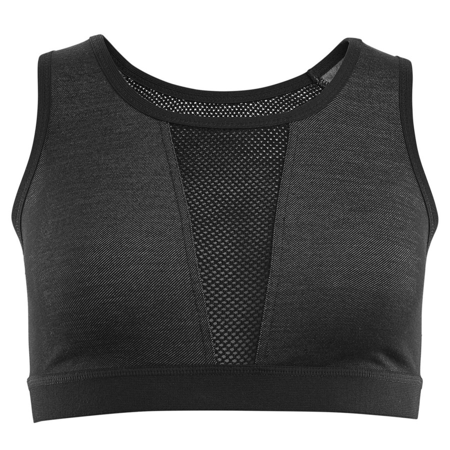 Dame Aclima | Aclima Womens Flexwool Sport Top Sort (Jet Black)