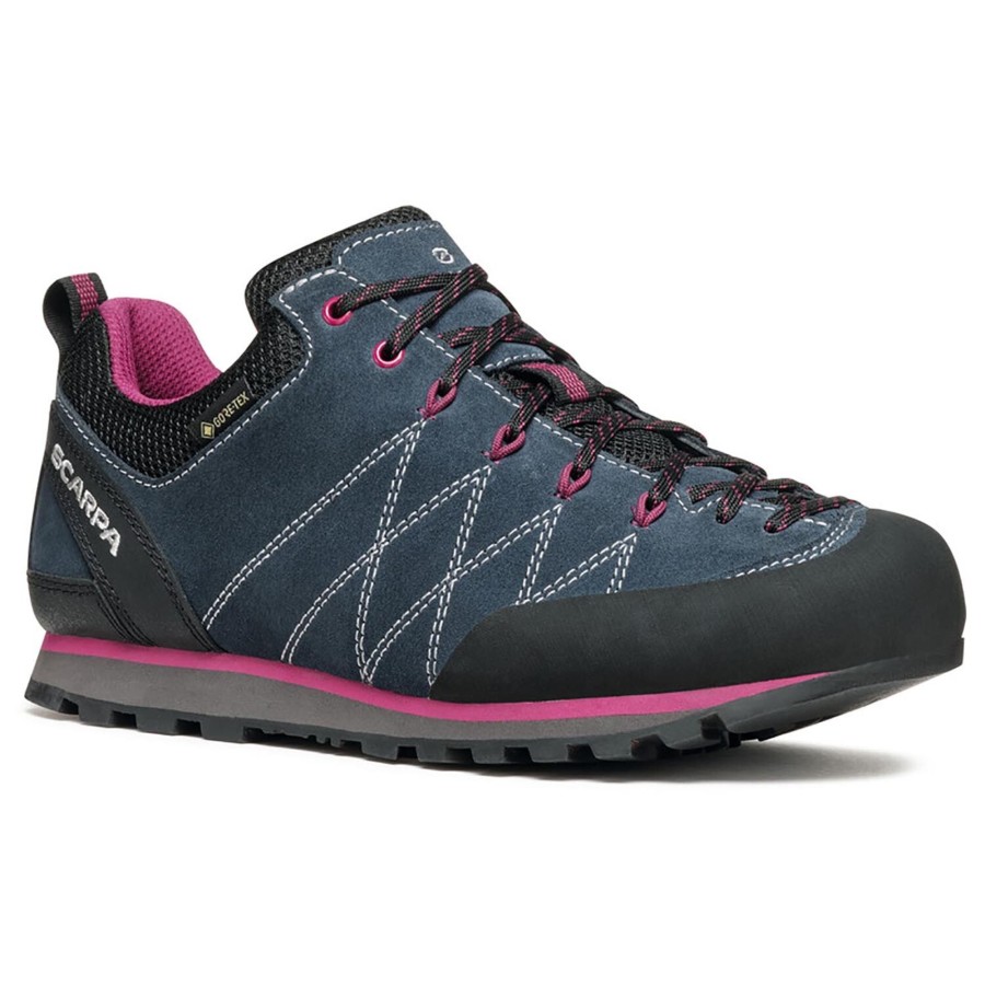 Fodtoj Scarpa | Scarpa Womens Crux Gtx Bla (Ombre Blue/Cherry)