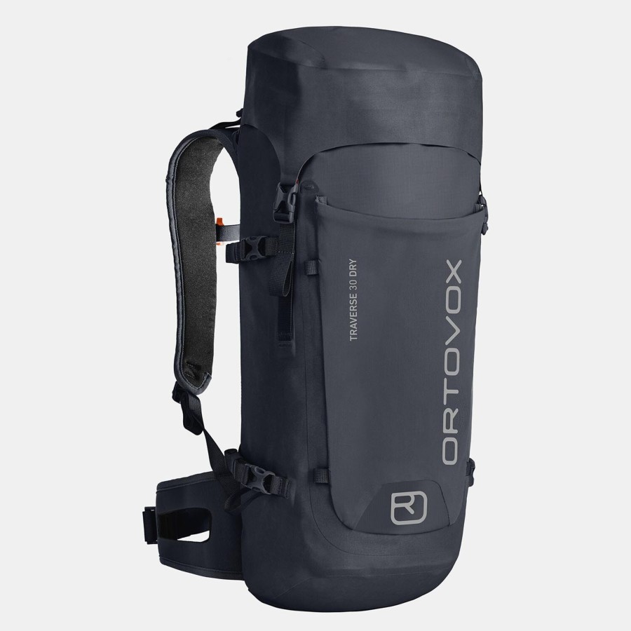 Rygsaekke Ortovox | Ortovox Mens Traverse 30 Dry Sort (Black Steel)