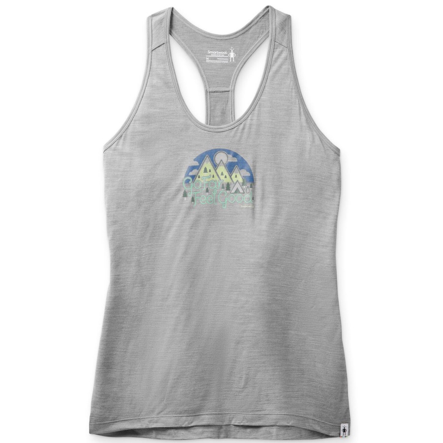 Dame Smartwool | Smartwool Womens Merino Sport 150 Gffg Grafic Tank